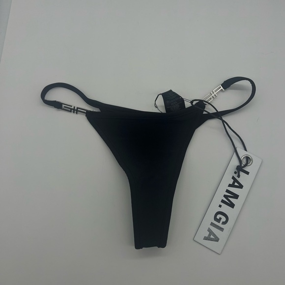 AVA G-STRING BIKINI BOTTOM - Black - Picture 5 of 5